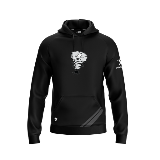 [FOLHSMBK-YXS-LOGO3] Decker Summit Hoodie (Youth XS, Black, Logo 3)