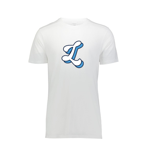 [FTSCUBWH-YS-LOGO2] Decker Youth Tri-Blend T-Shirt - Short Sleeve (Youth S, White, Logo 2)