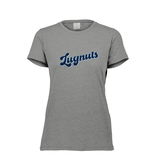 [FTSCUBGY-FAXS-LOGO1] Decker Women's Tri-Blend T-Shirt - Short Sleeve (Female Adult XS, Gray, Logo 1)