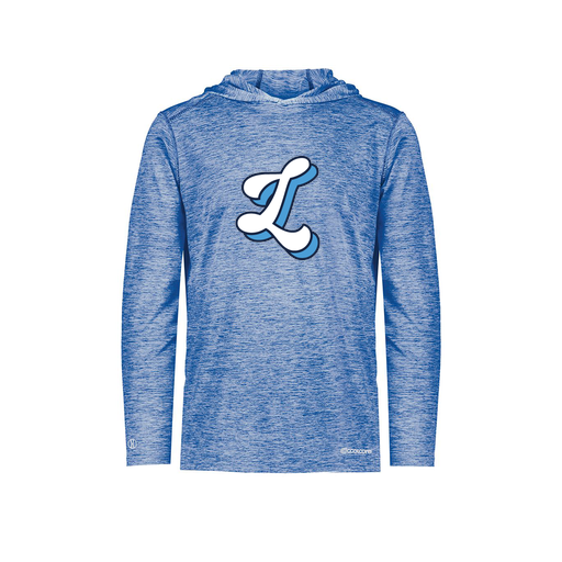 [FOLHCGRY-AS-LOGO2] Decker Men's Charge Hoodie (Adult S, Royal, Logo 2)