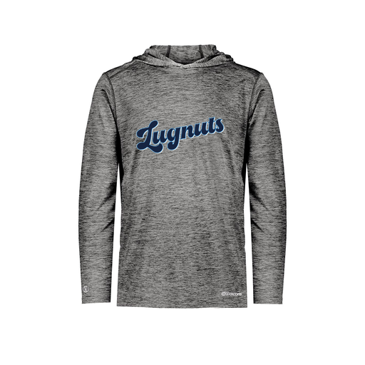 [FOLHCGBK-YS-LOGO1] Decker Youth Charge Hoodie (Youth S, Black, Logo 1)