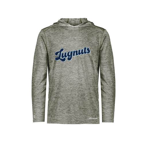 [FOLHCGGY-YS-LOGO1] Decker Youth Charge Hoodie (Youth S, Gray, Logo 1)